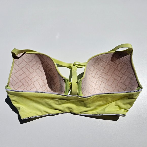Victoria's Secret Front Closure, Racerback, Semi Demi Push-up Bra - size 34DD - Picture 2 of 6
